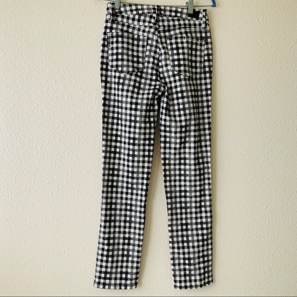 Paige Horton Straight Angle City Gingham Jean - Picture 7 of 8